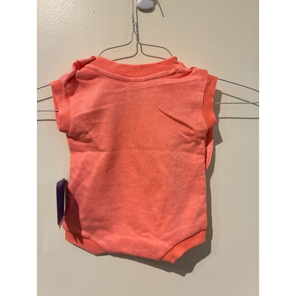 NWT Ms. Rachel Coral Romper & Bucket Hat - 0-3M - Picture 2 of 3